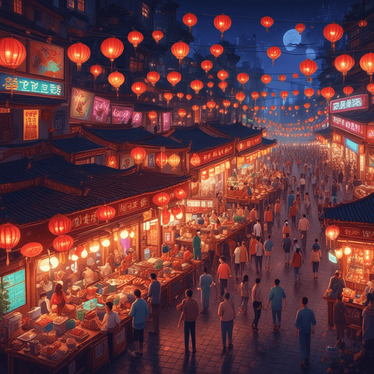 Jetpack Chinese Food Adventure game banner