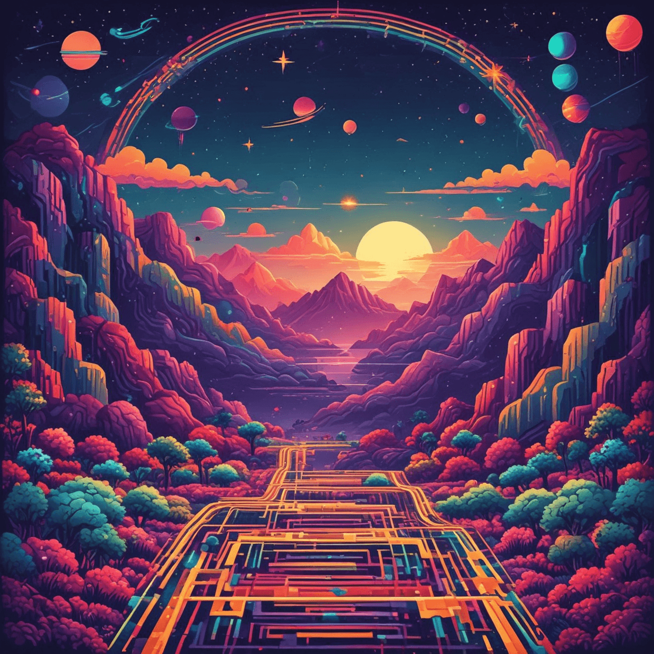 Circle Quest: Area & Circumference game banner