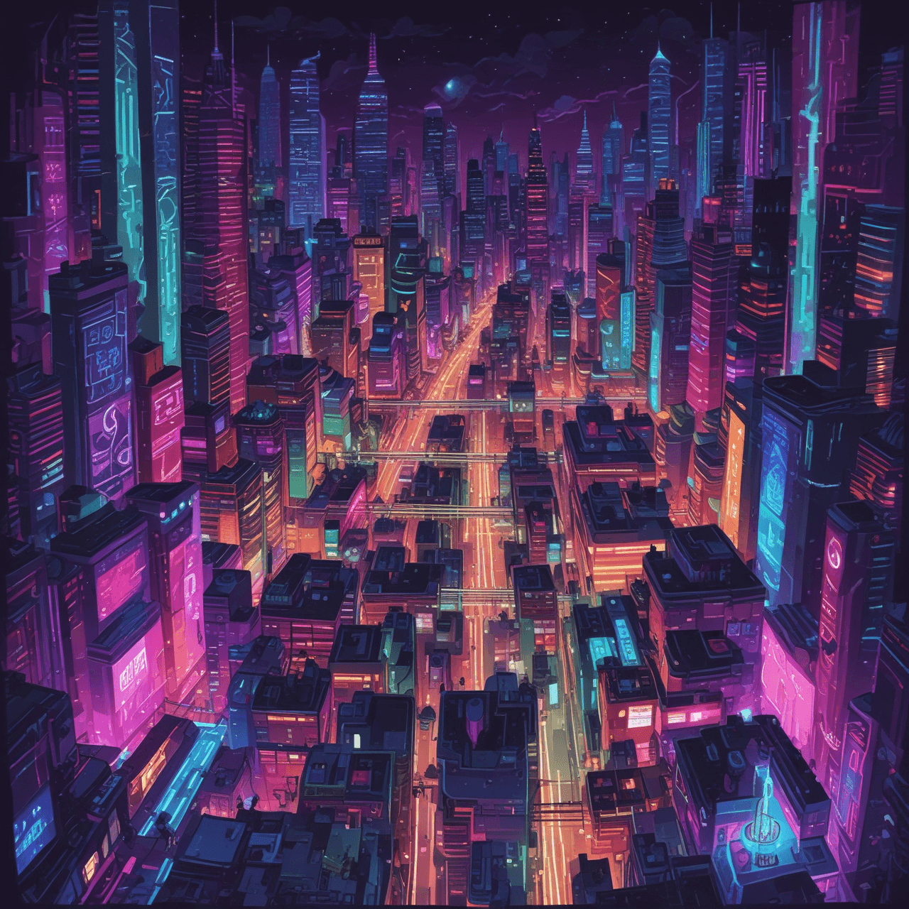 Patterning Dark World Dash game banner