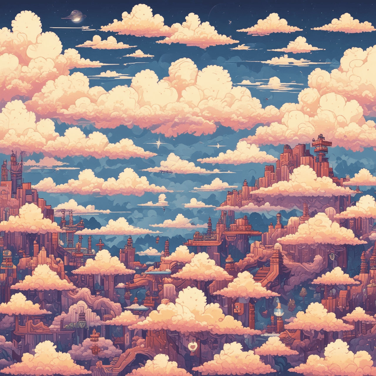 Satzglieder-Wolkenbrücke game banner