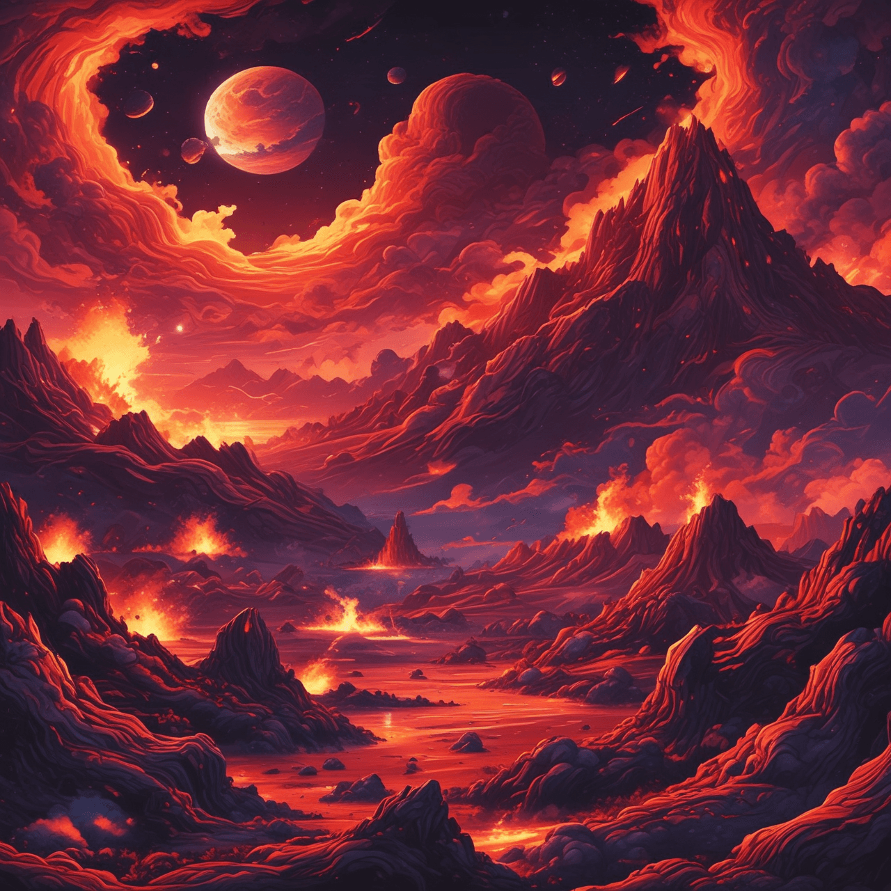 Lava Space Quiz Adventure game banner