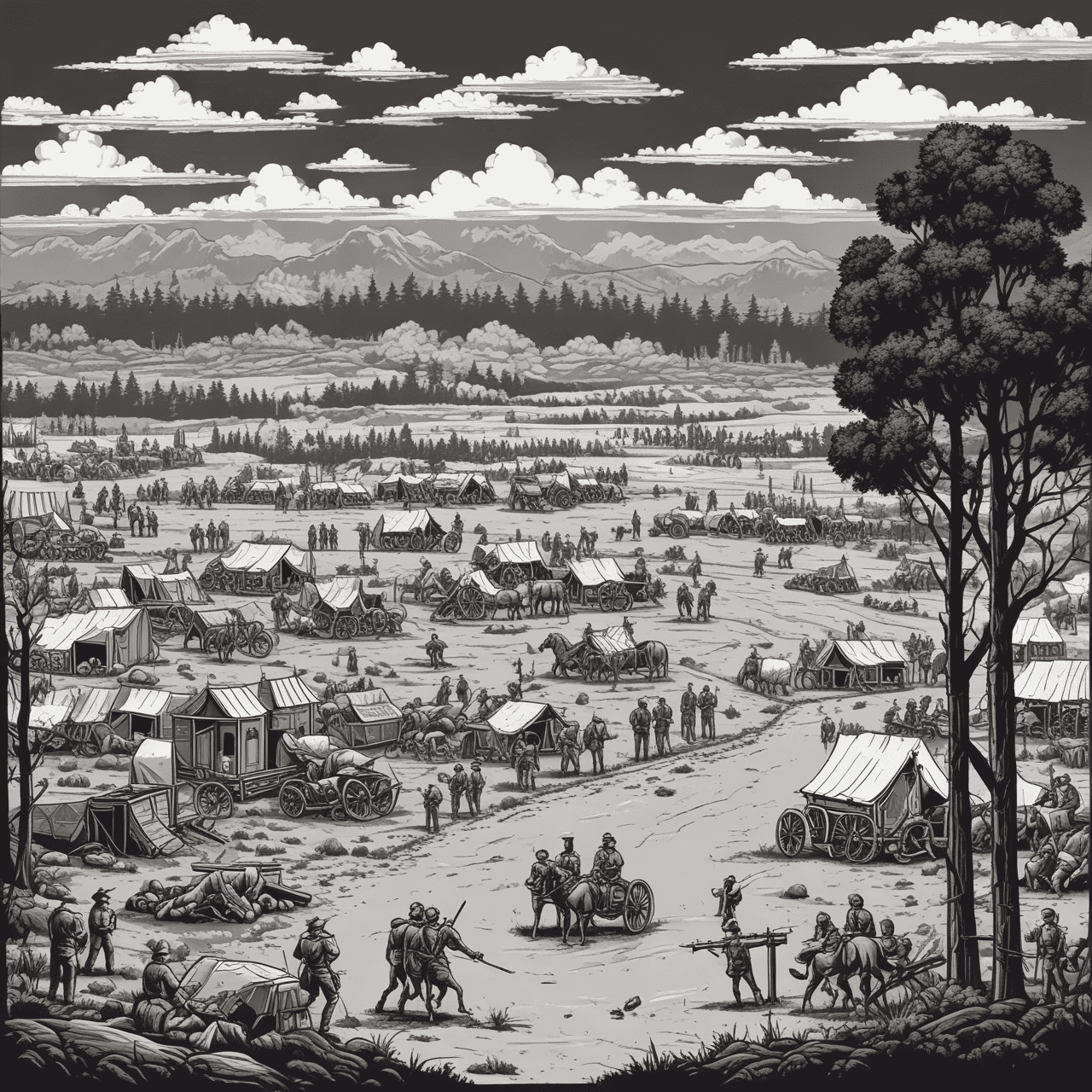 Civil War Race game banner