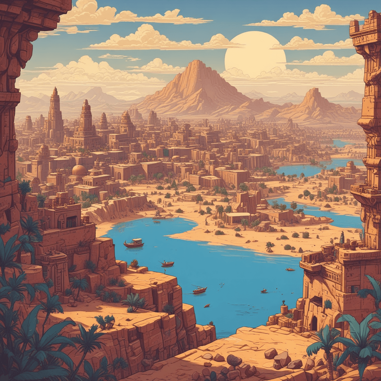 Gilgamesh's Epic Run game banner