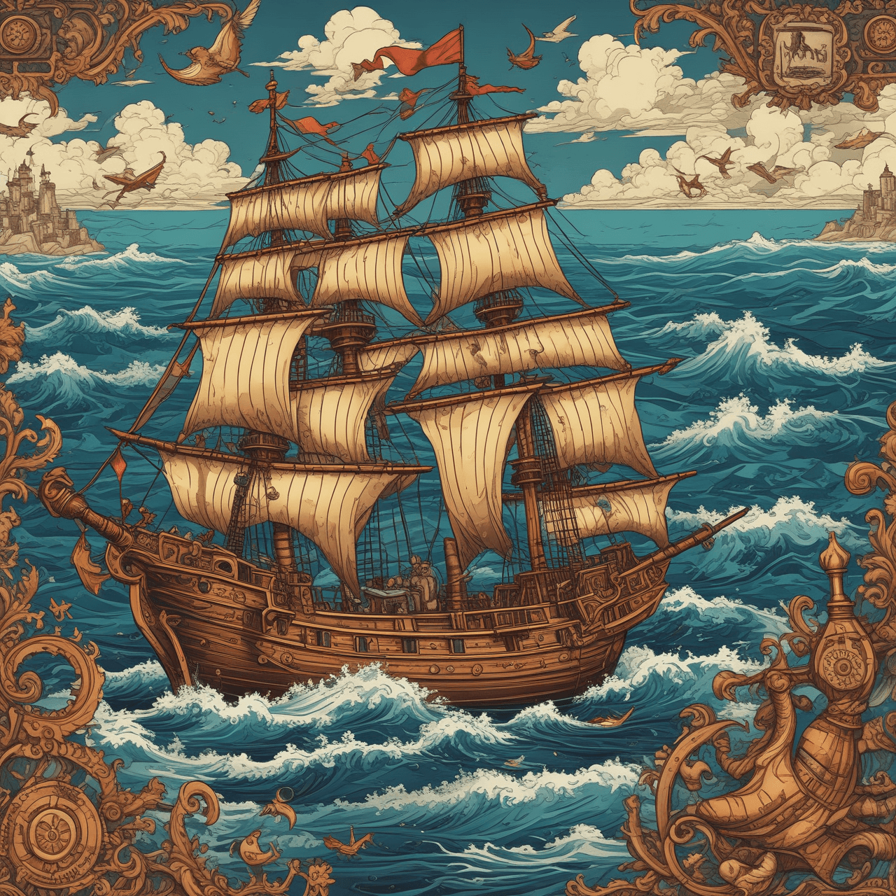 Maritime Empire Race game banner