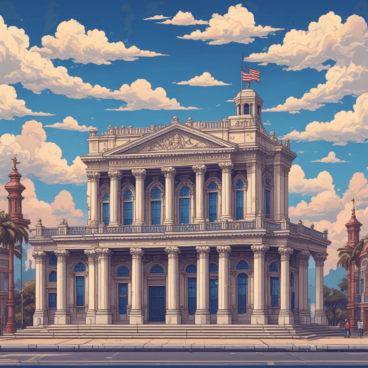 Constitutional Dash game banner