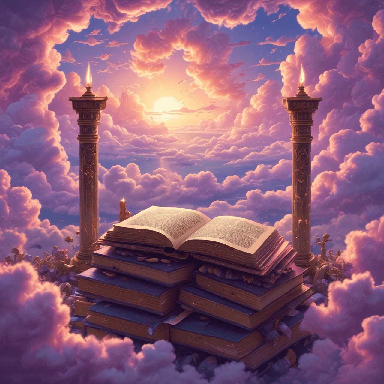 Literary Cloud Bridge game banner