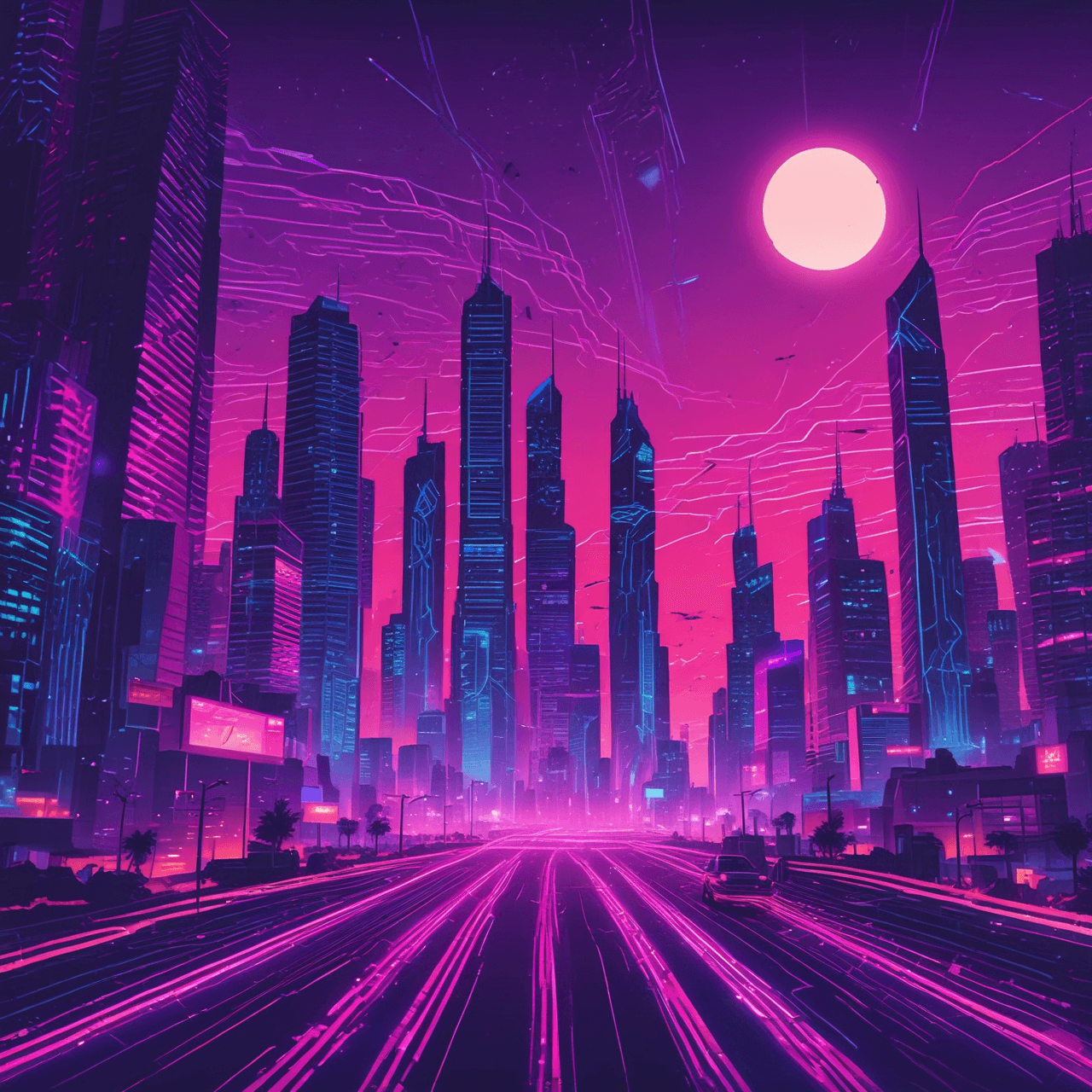 Neon SHSAT Dash game banner