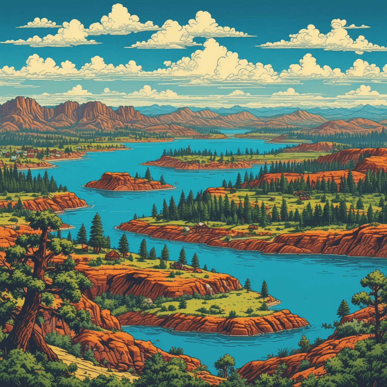 Louisiana Land Rush game banner