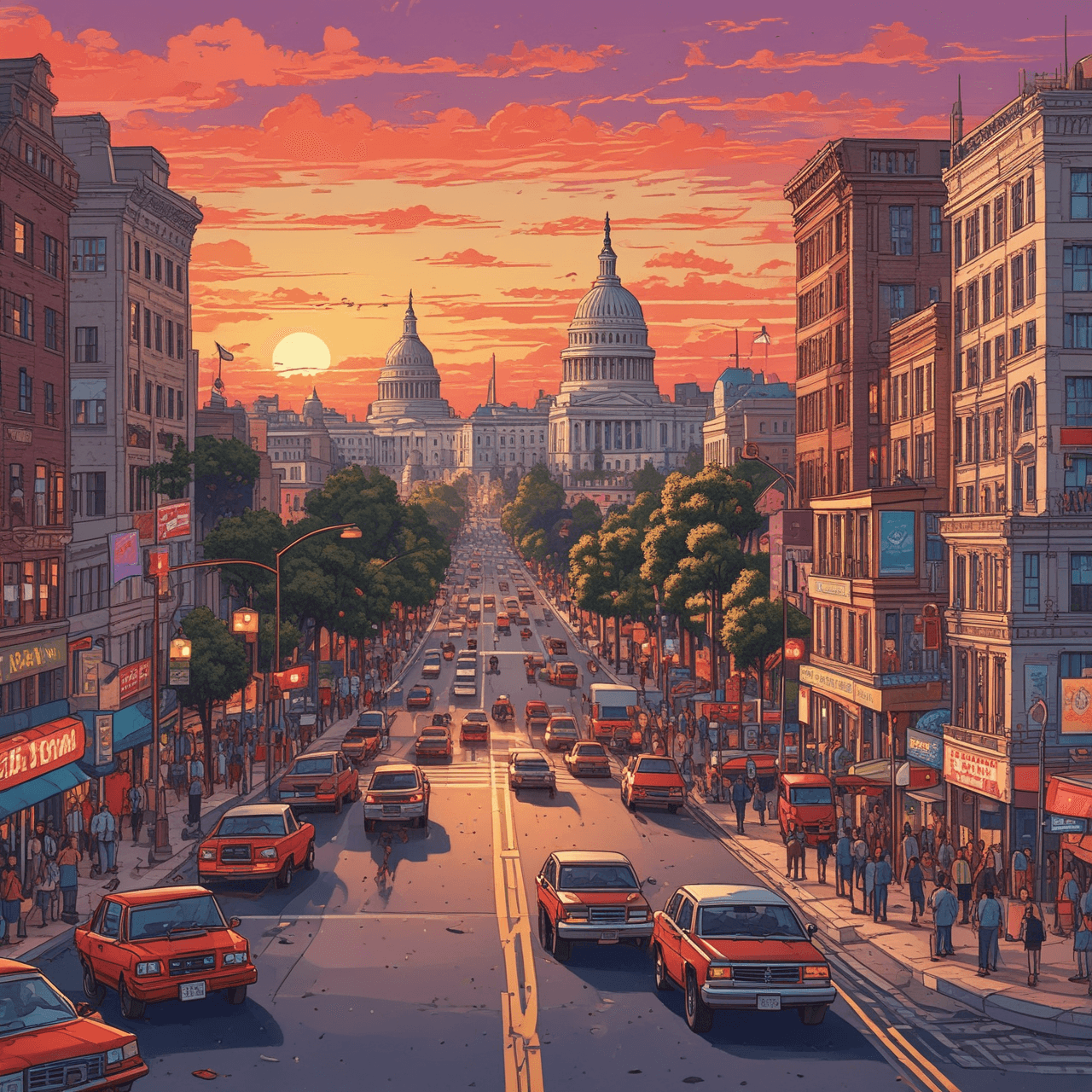 Civics Dash Quiz game banner