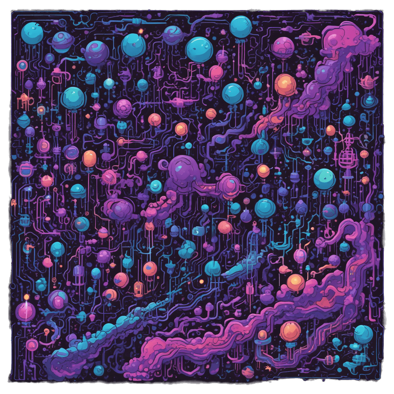 Energy Flow: Cloud Bridge game banner