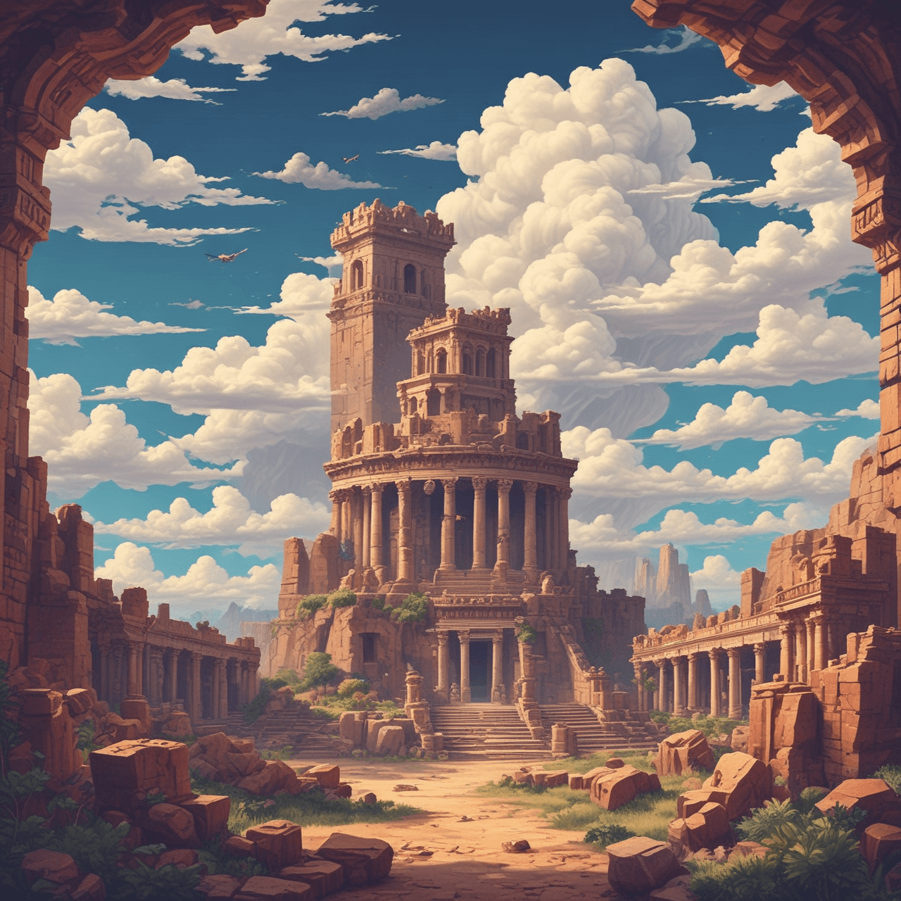 History's Cloud Bridge: Chapter 6 game banner