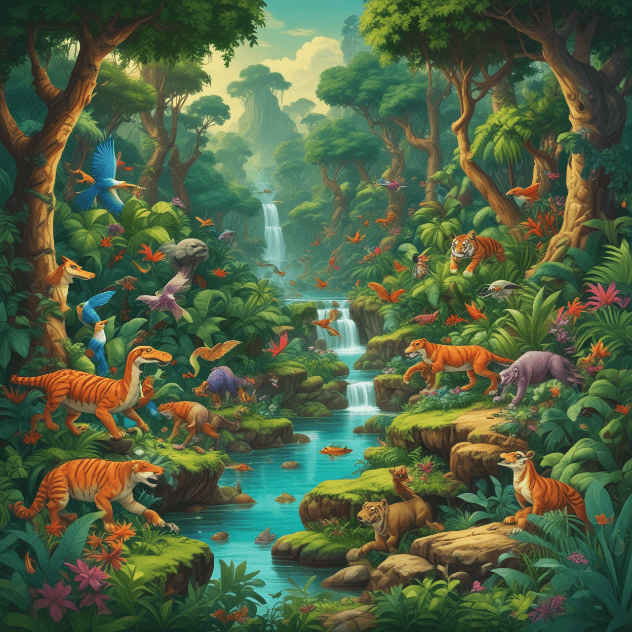 Petualangan Kuis Rantai Makanan game banner