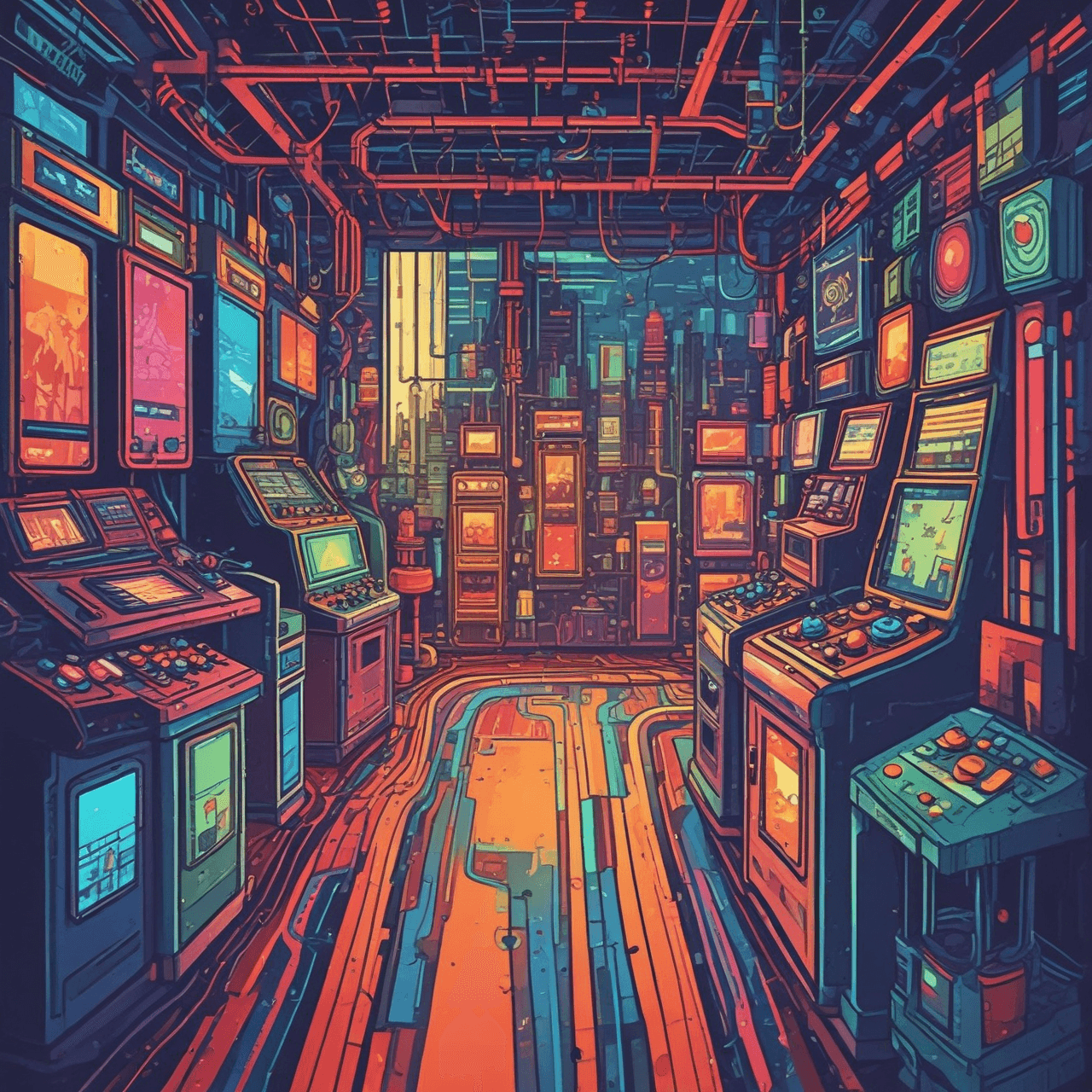 Energy Flow Runner game banner