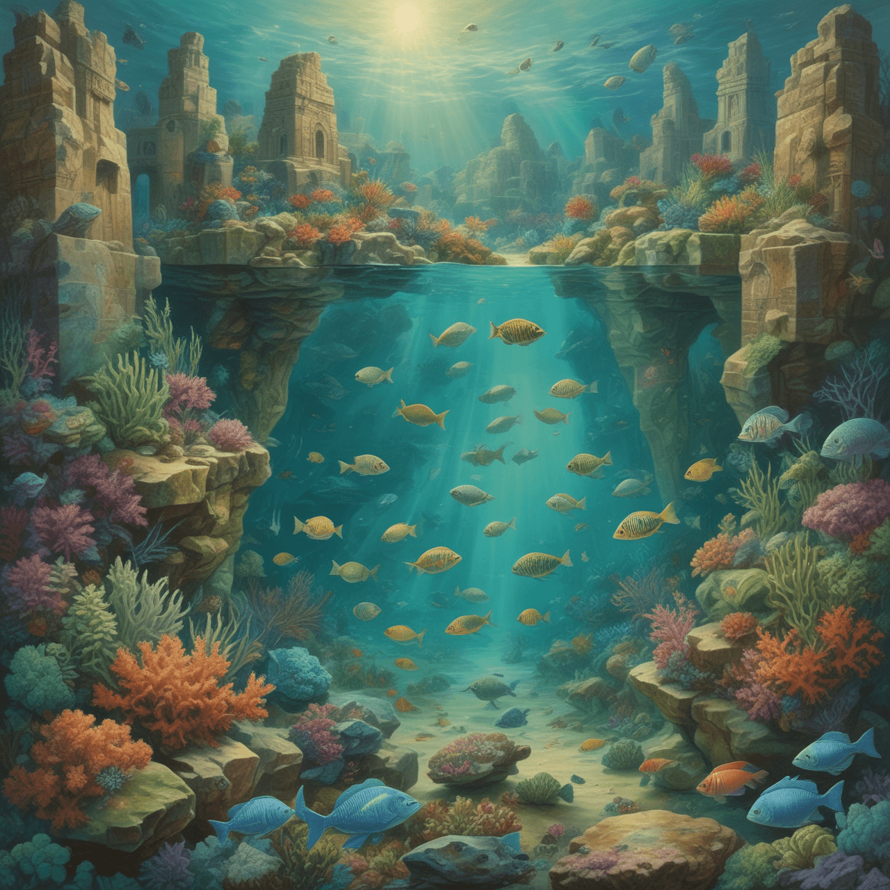 Dolphin Dive: Judaism Quiz game banner