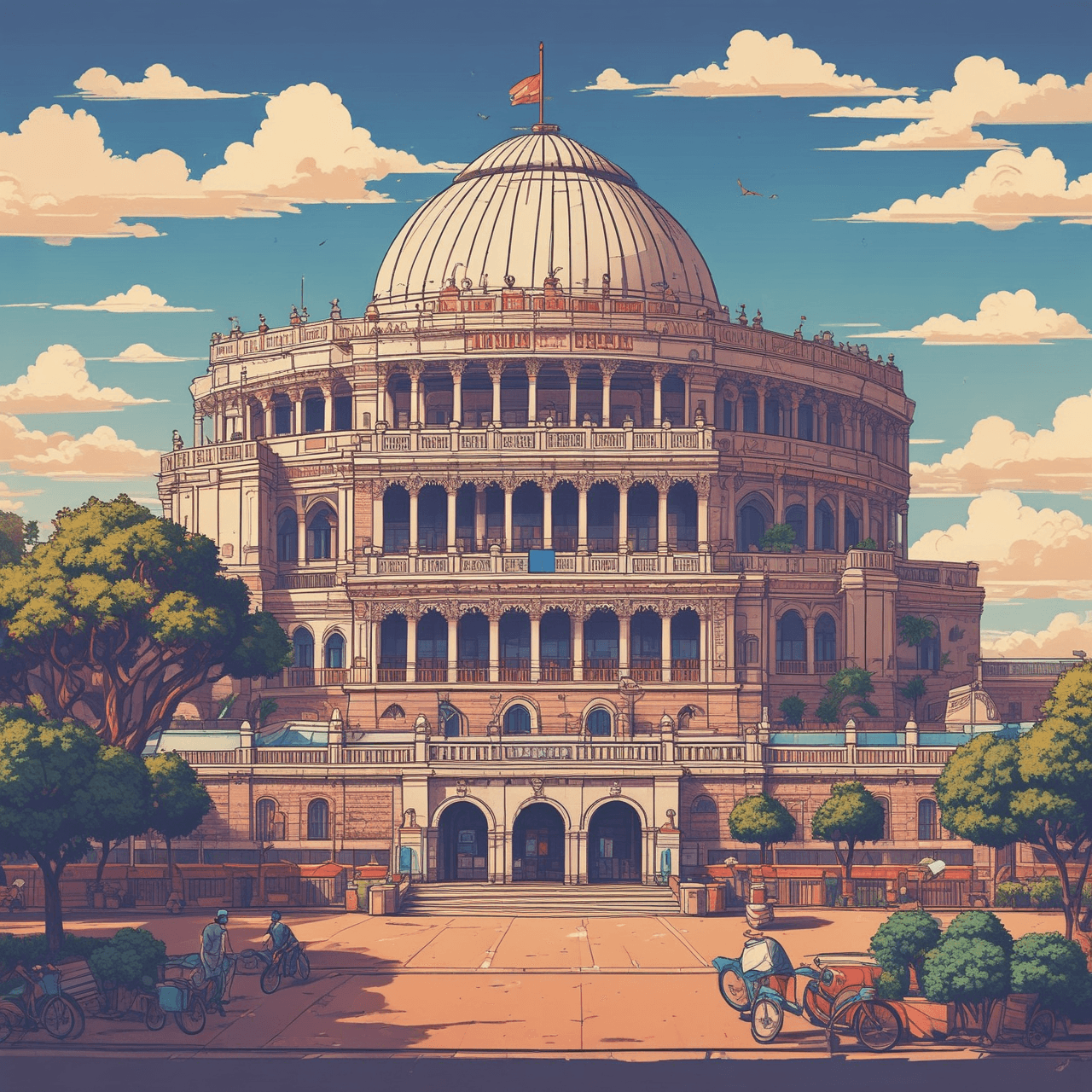 Parliamentary Run Quiz game banner