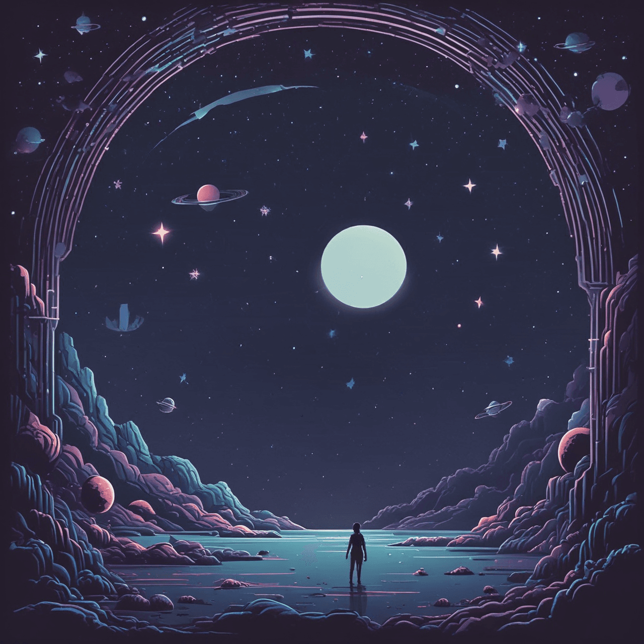 Cosmic Rate Race game banner