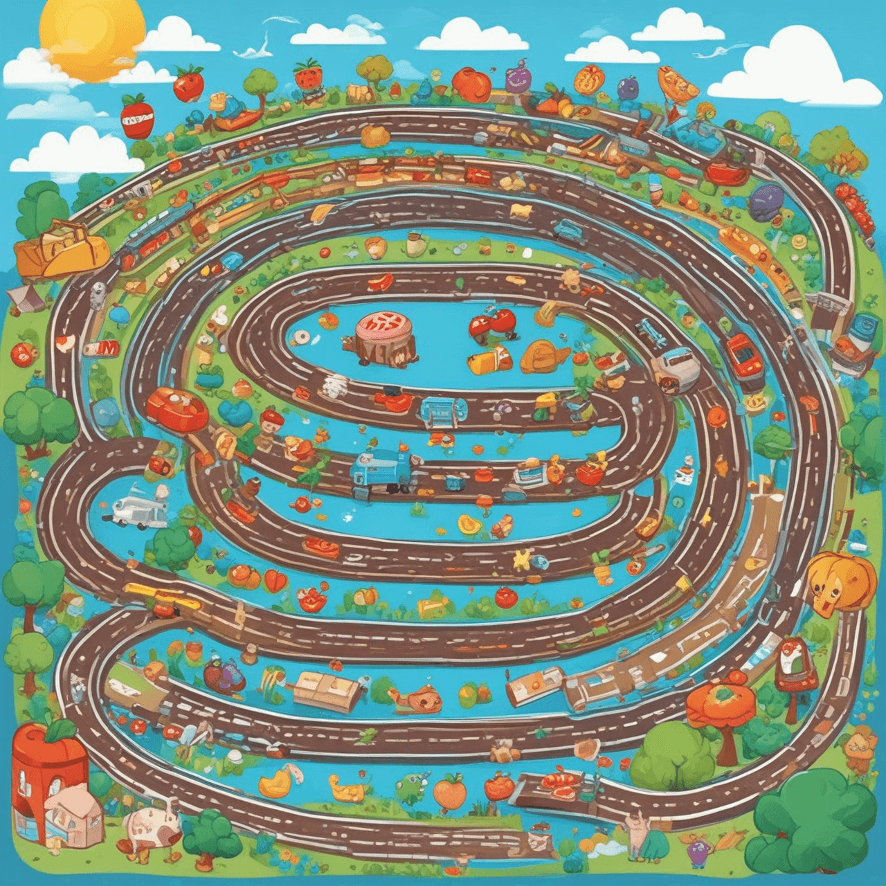 Plate Race game banner