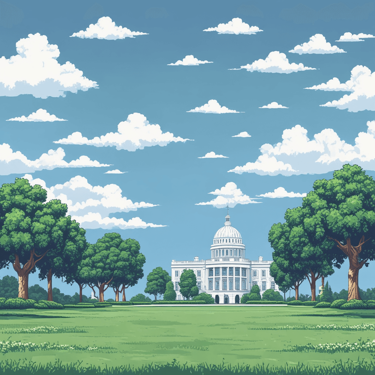 Trump Dash game banner