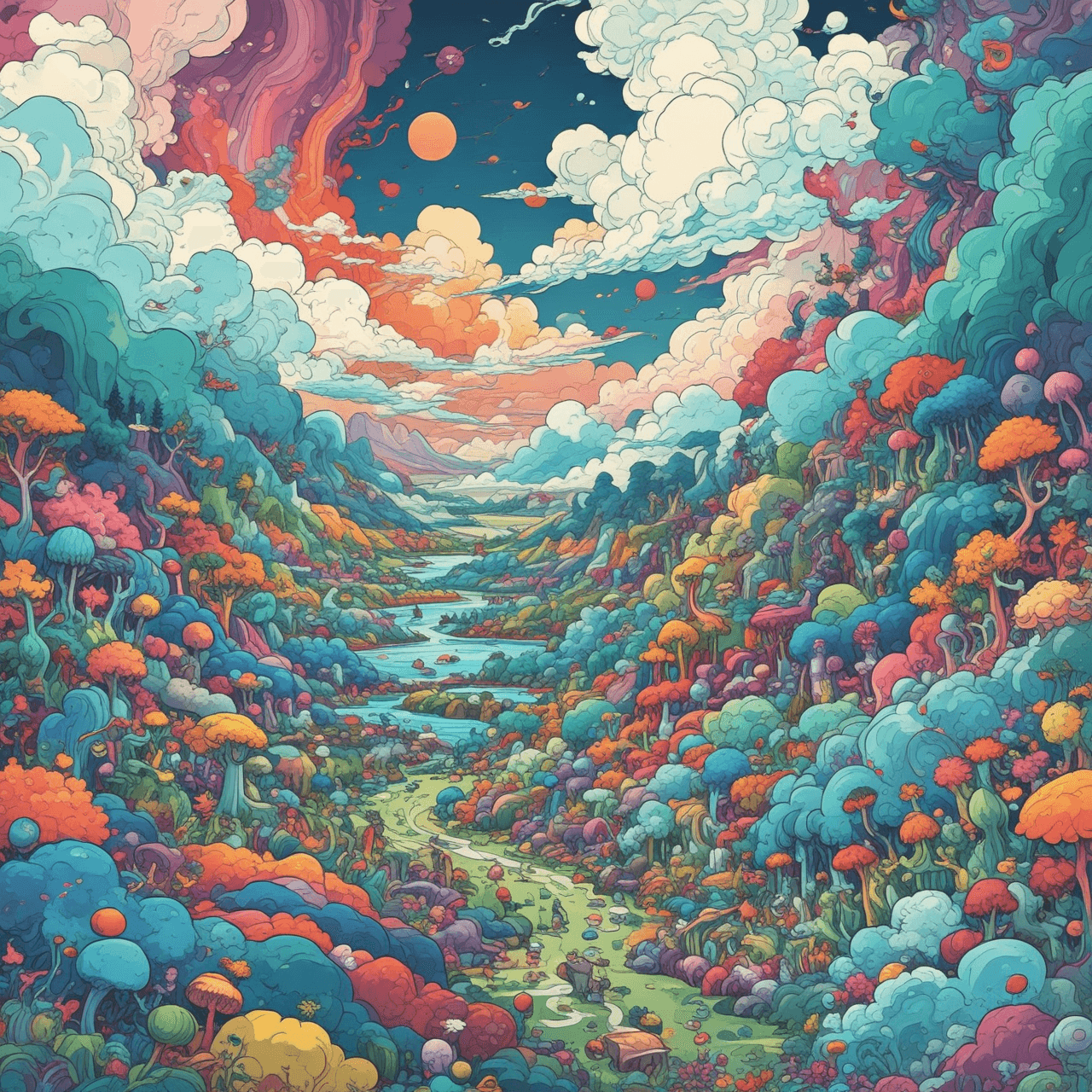 Organic Compound Cloud Hop game banner