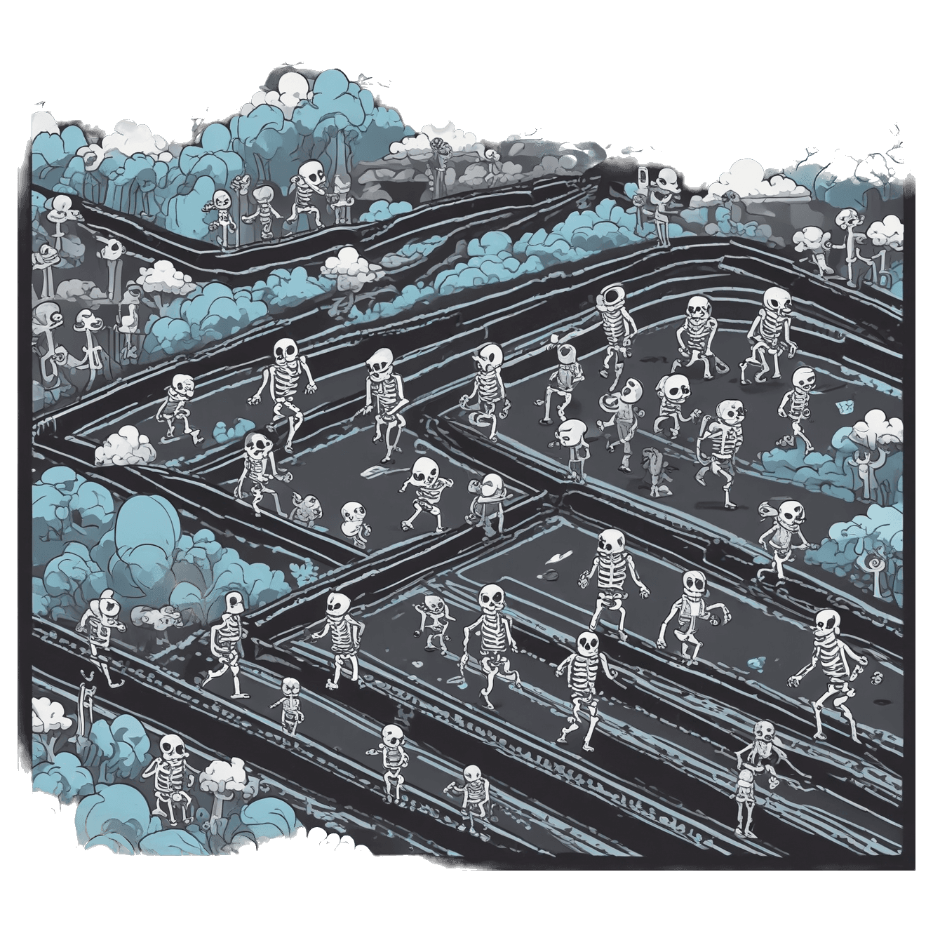 Bone & Muscle Race game banner