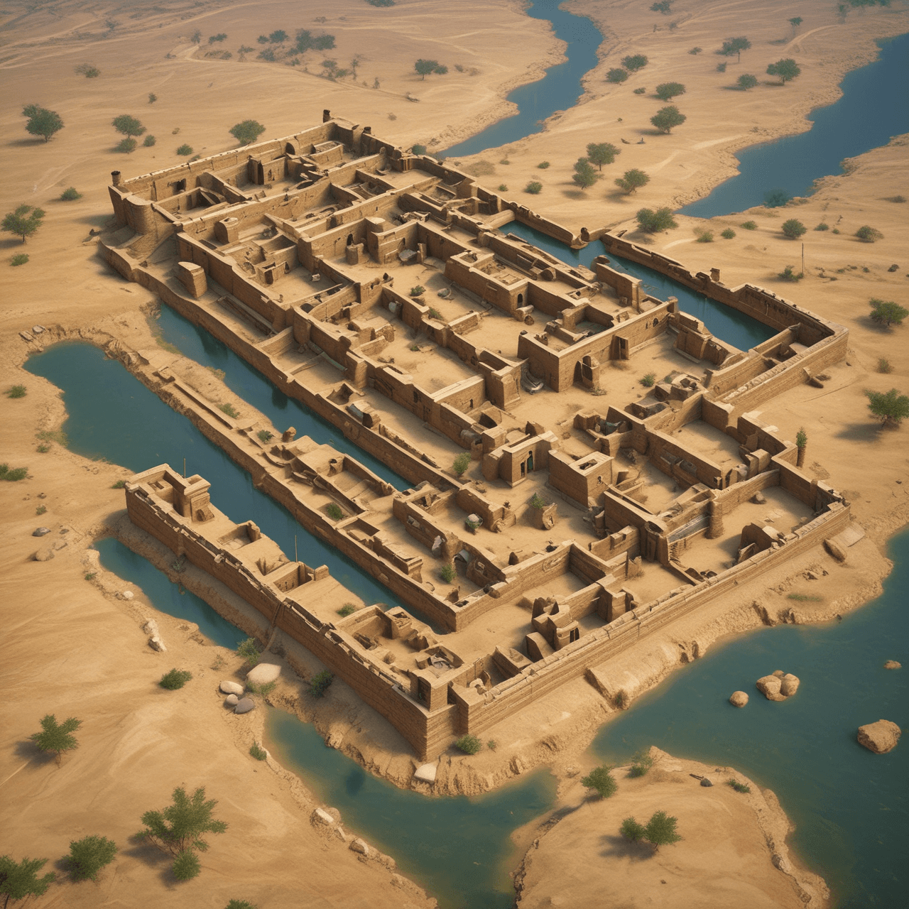 Aventura de Preguntas en Jetpack: Mesopotamia game banner