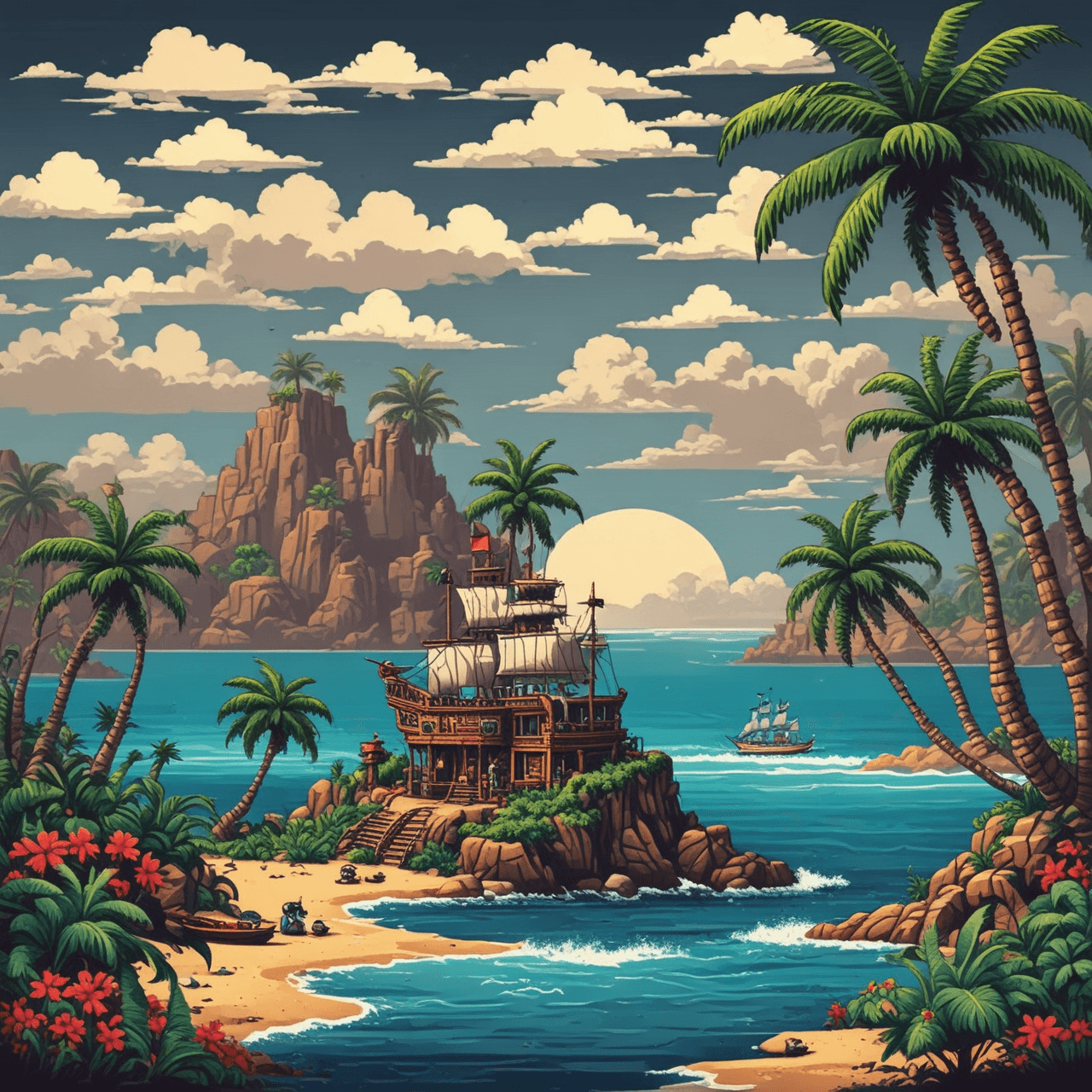 Mutiny Run Quiz game banner