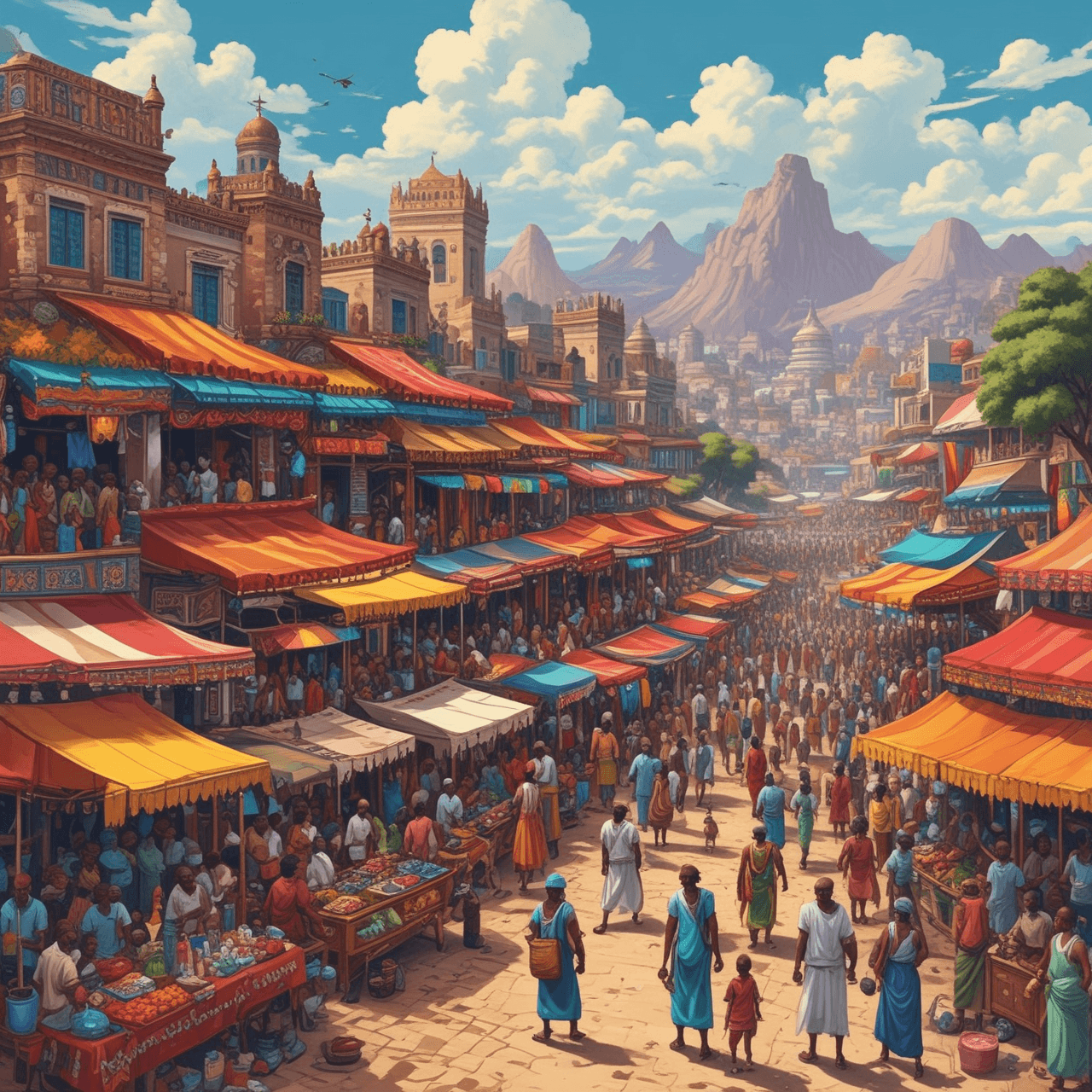 Jetpack Africa Quiz game banner