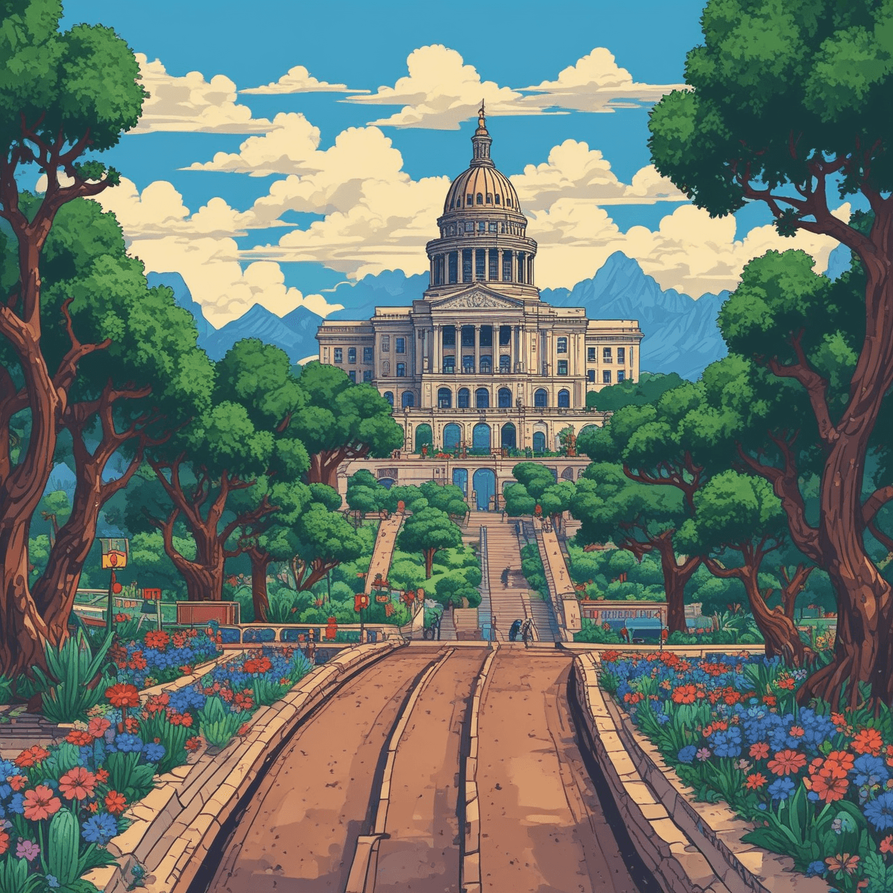 Lone Star Legislature Race game banner