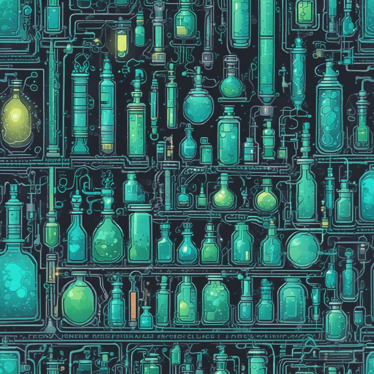 Chemical Bond Runner game banner