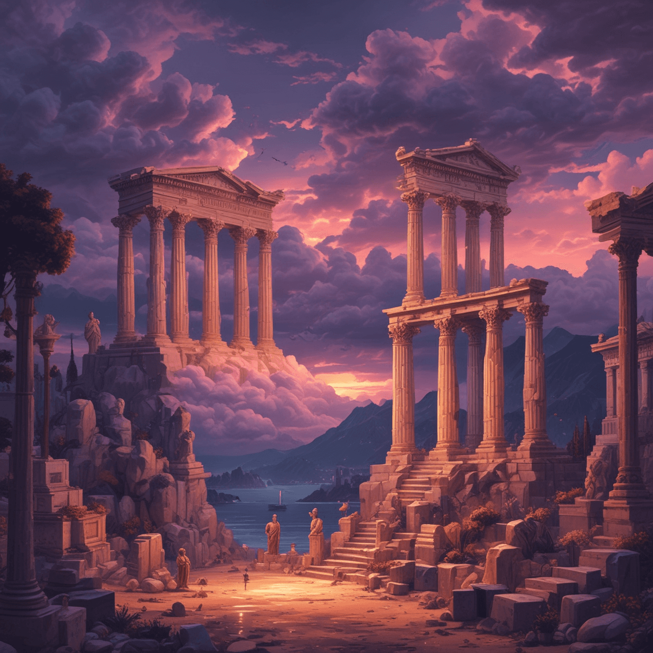 Tragedy Runner: Hubris & Hamartia game banner