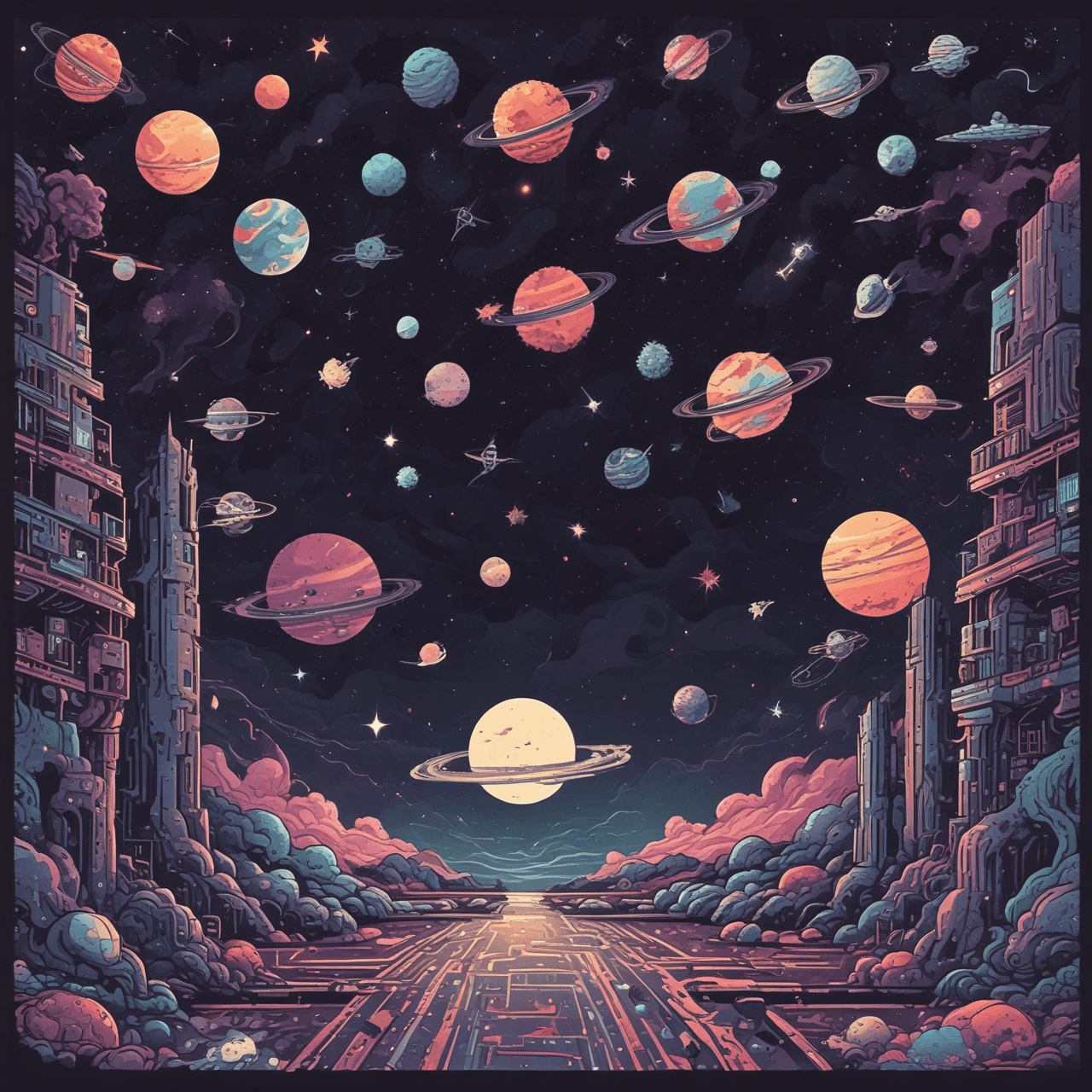 Cosmic Jump game banner