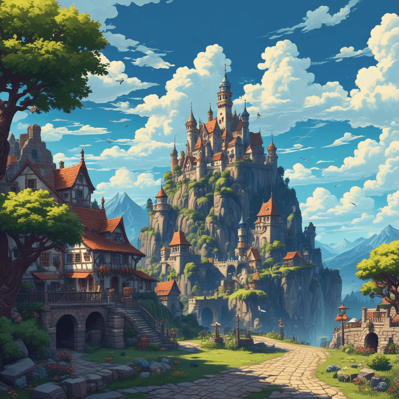 Mittelalter Quizlauf game banner