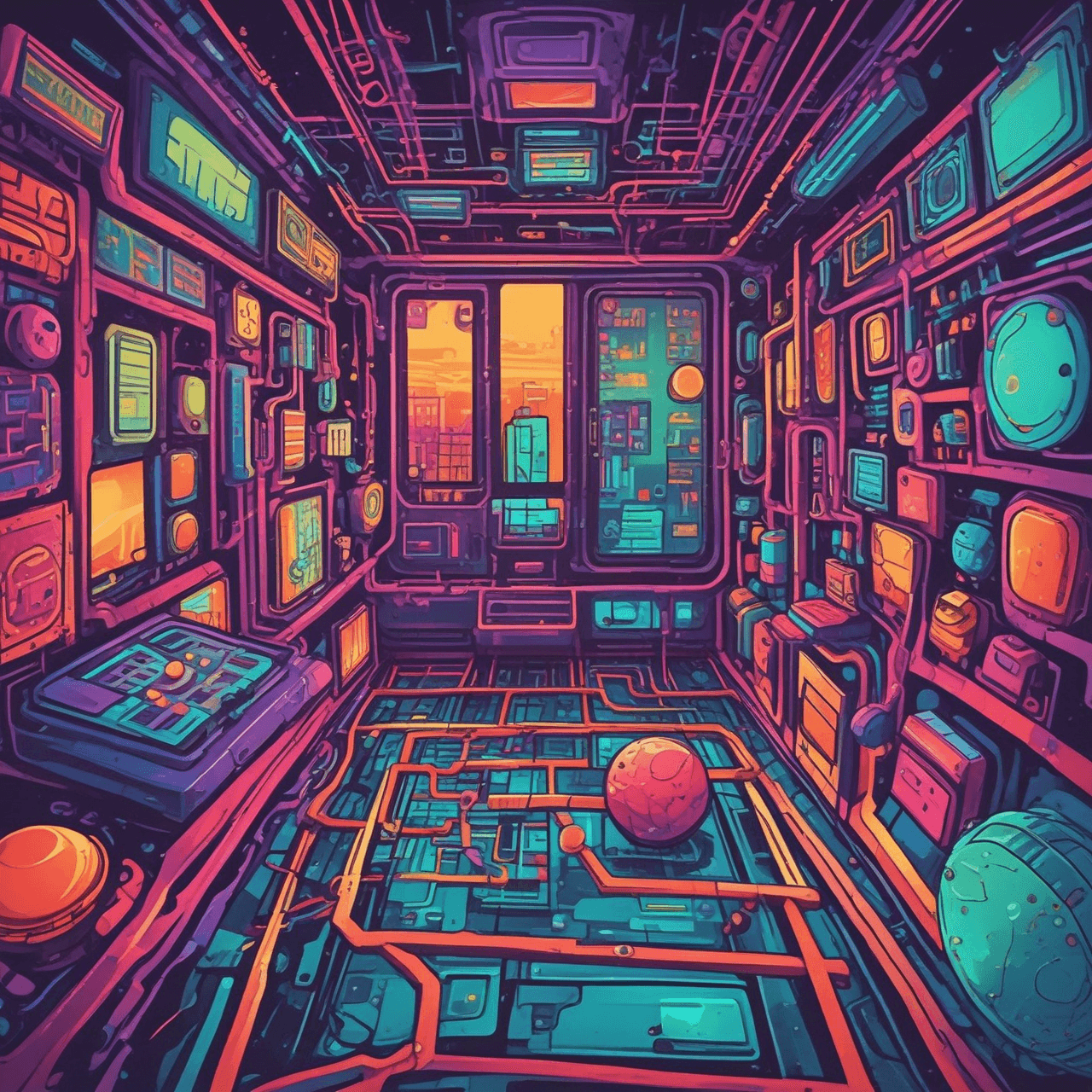 Cell Jetpack Adventure game banner