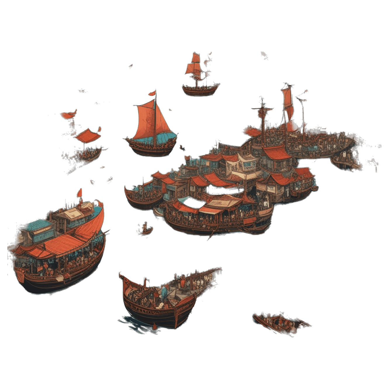 Opium War Run game banner