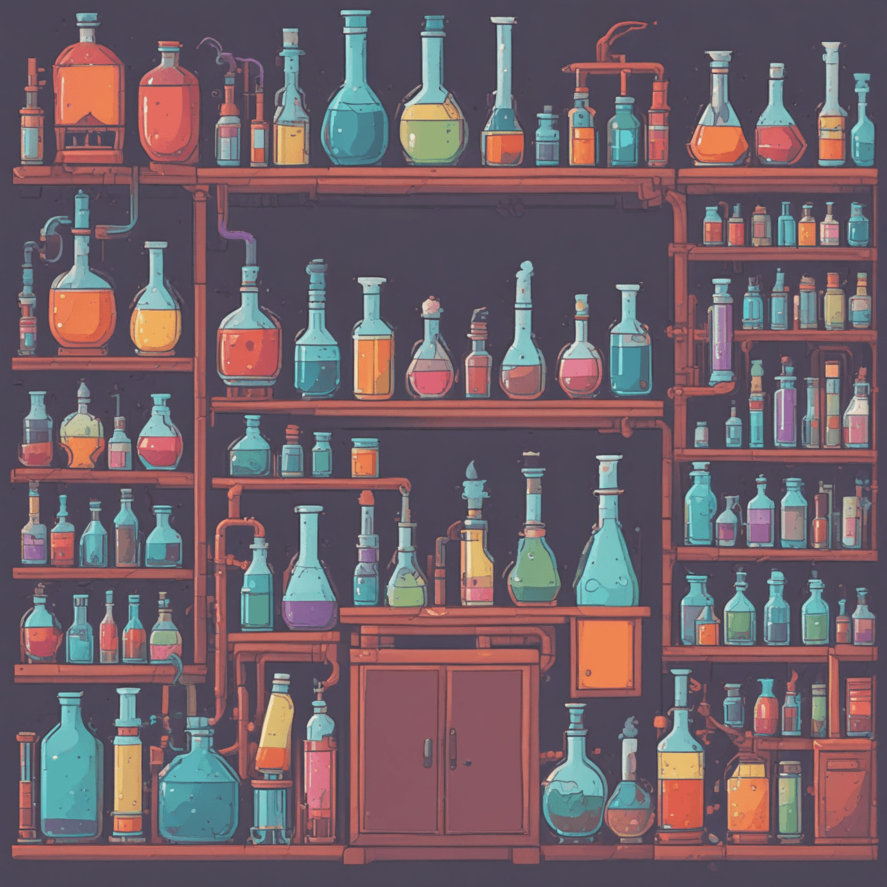 Química Jump game banner