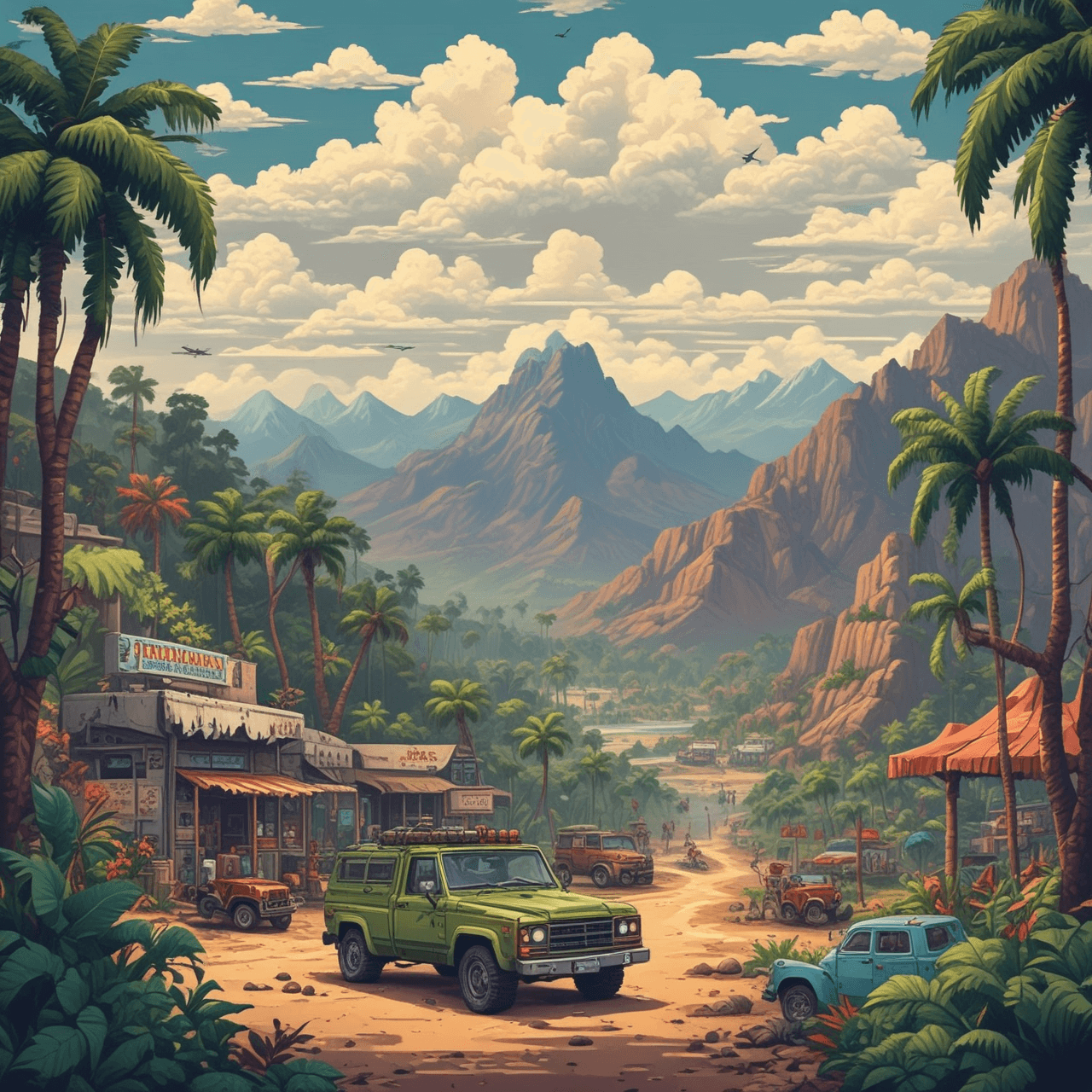 Cuban Revolution Jetpack Quiz game banner