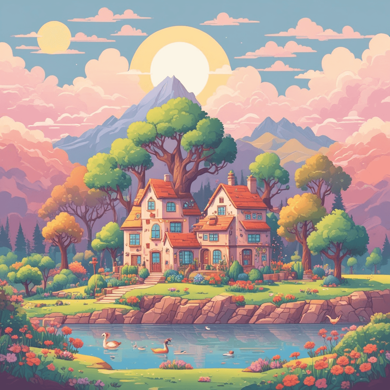 Family Jump game banner