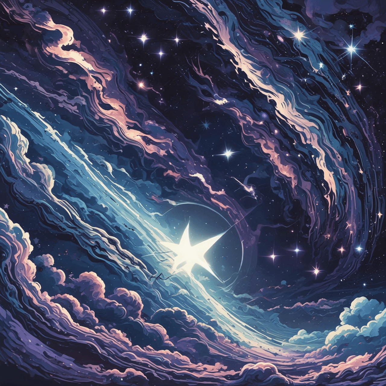 Bonnie Blue Cosmic Chase game banner