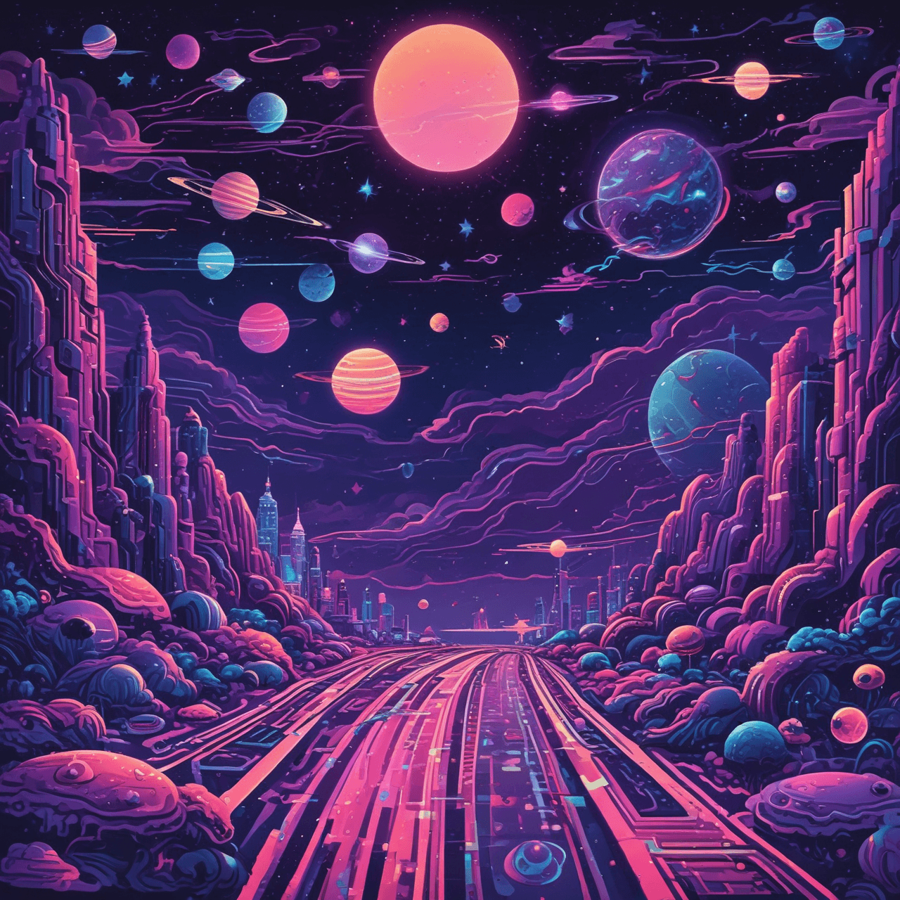 Alphabet Asteroids Race game banner