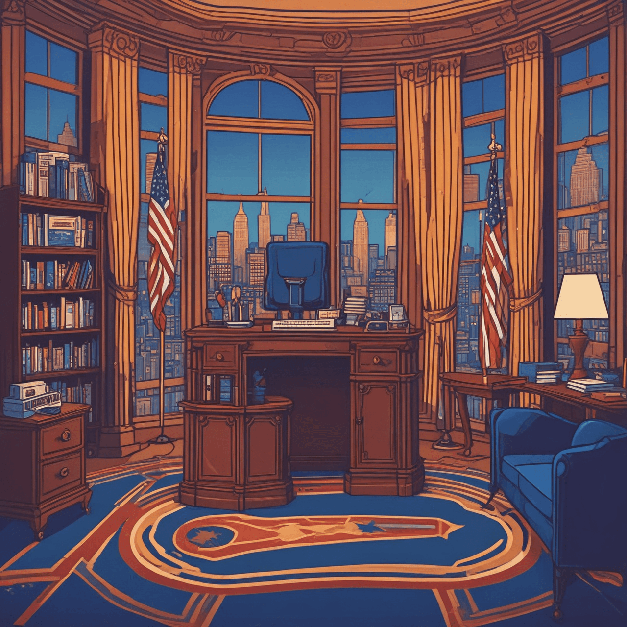 Executive Branch Blitz game banner