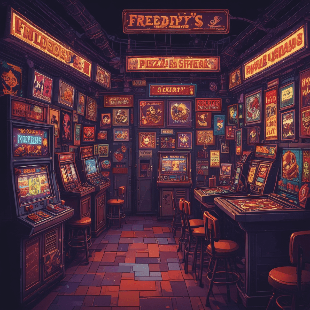 Freddy's Fast Frights game banner