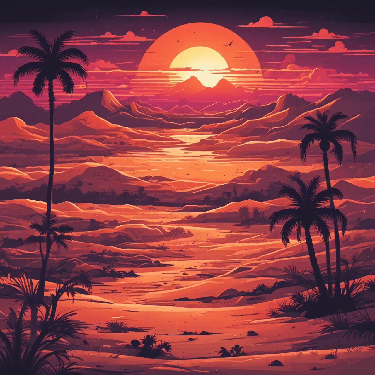 Hijrah Run Quiz game banner