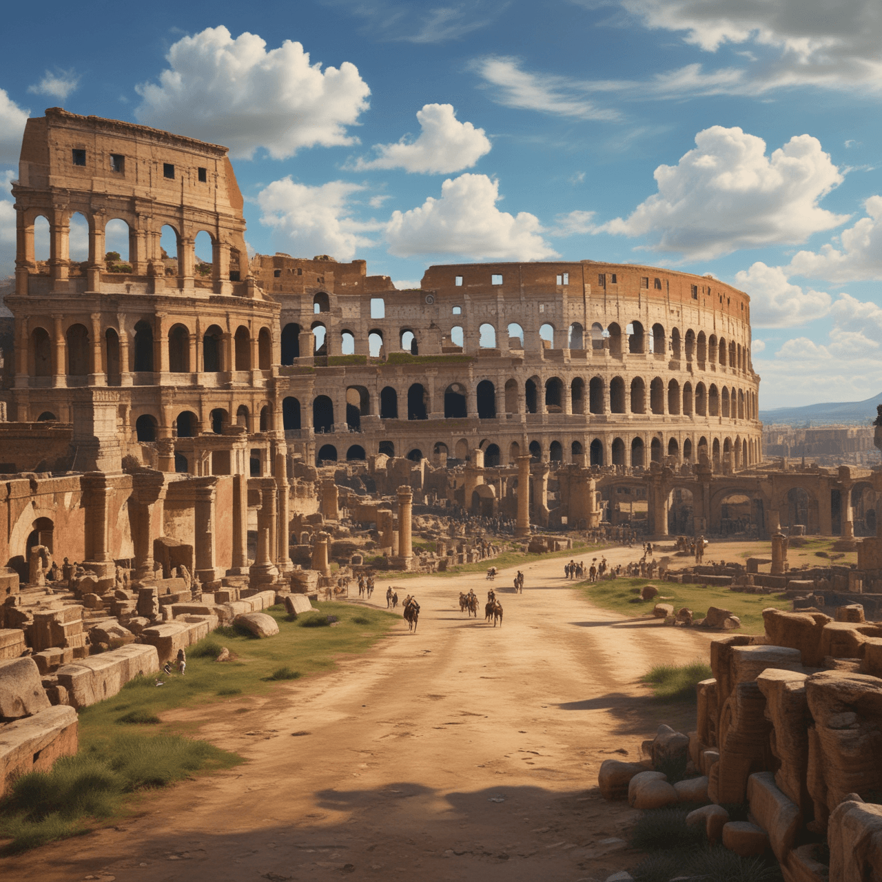 Romos Imperijos Lenktynės game banner