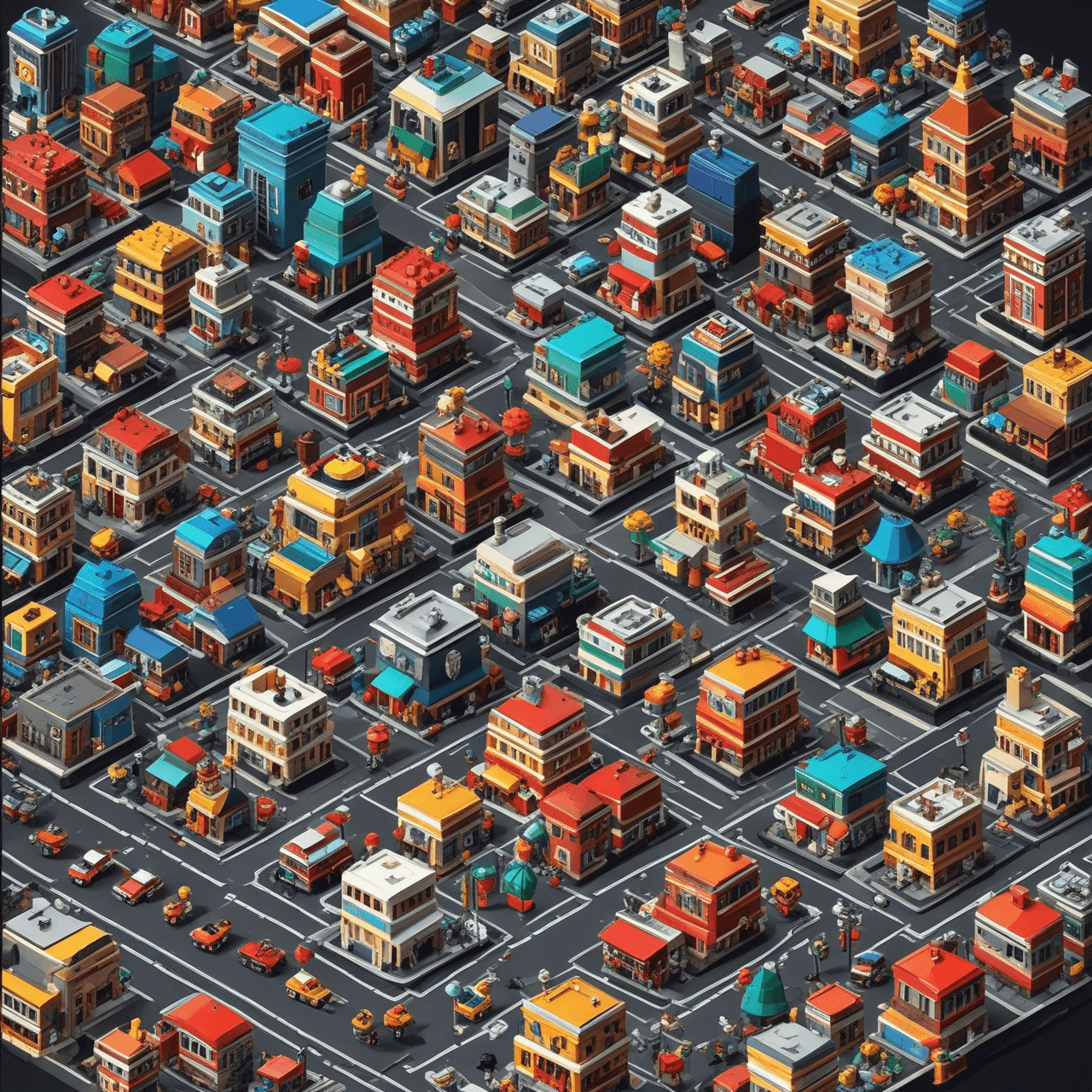 LEGO Stadsrace Quiz game banner