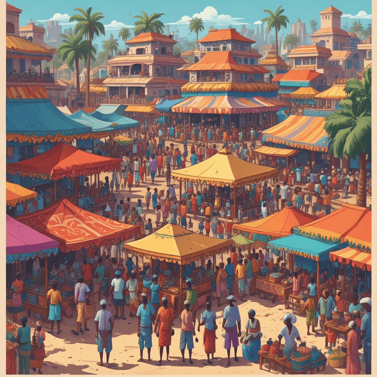 Hausa Number Race game banner