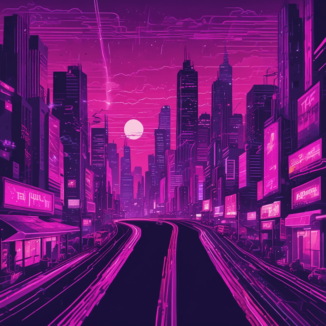 Pink Magnetic Dash game banner