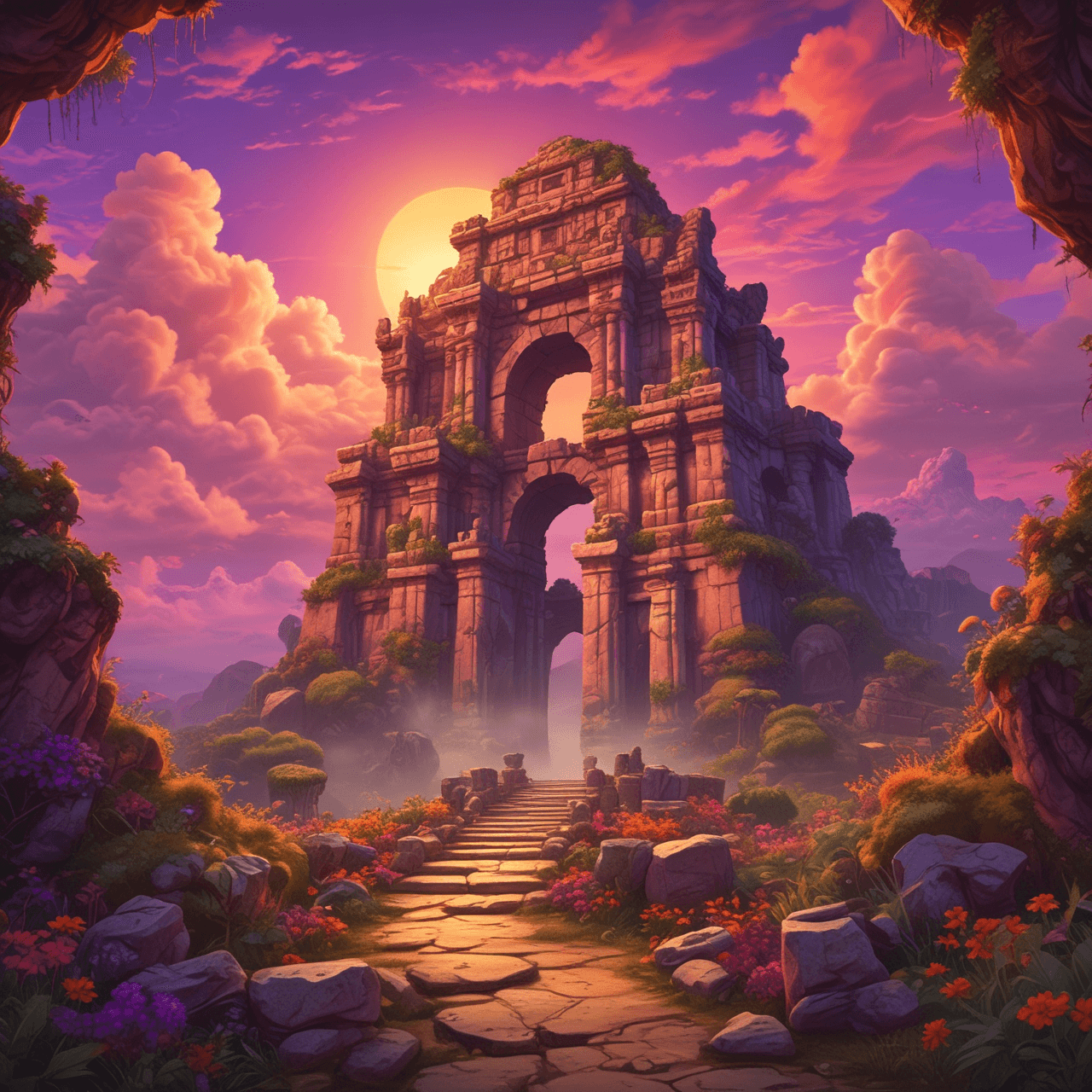 Lua Temple Run game banner