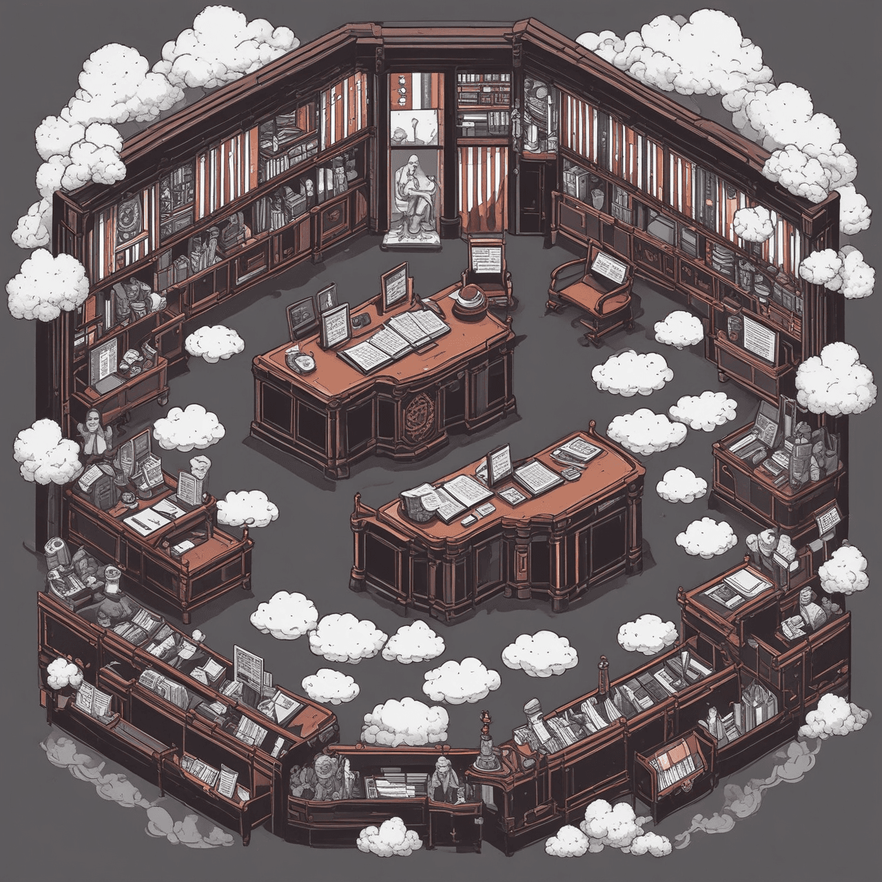 Law Cloud Bridge game banner