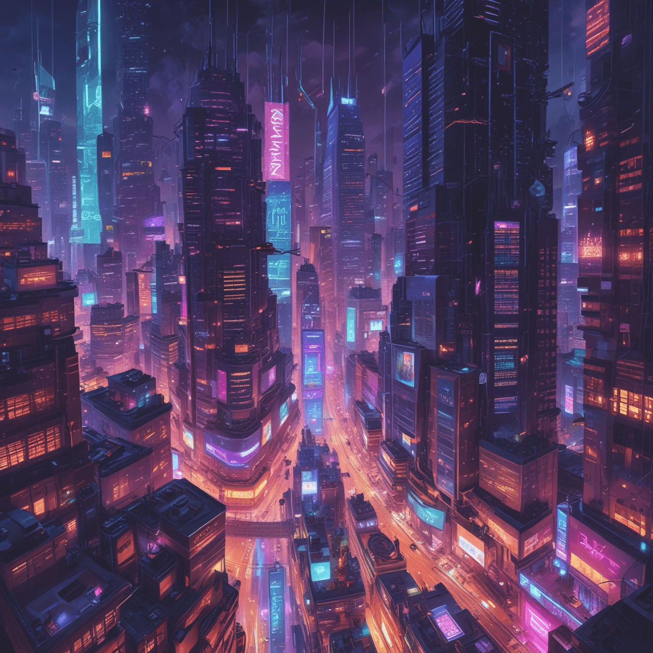 Cyberpunk Spanish Grammar Quiz game banner