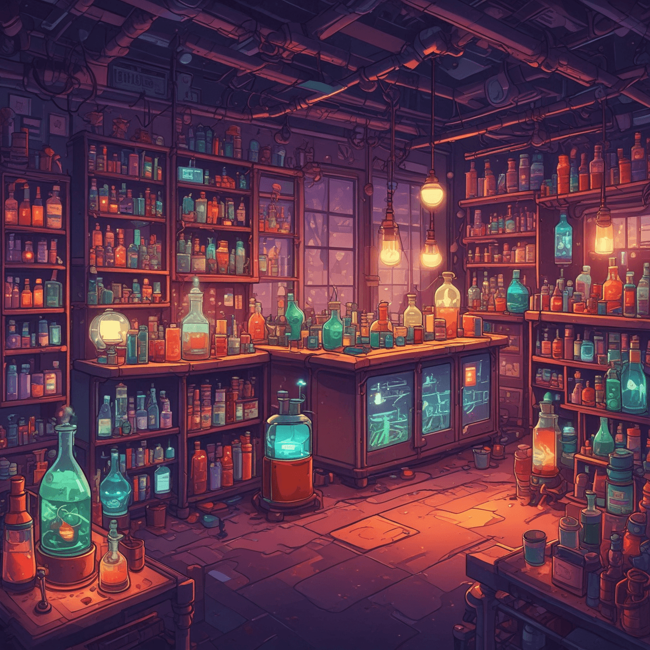 Chem Lab Dash game banner